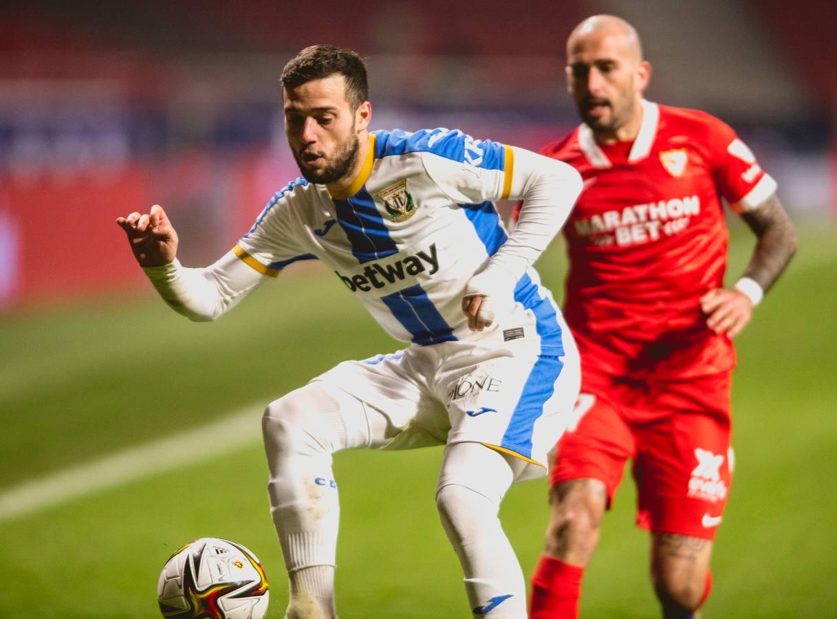 Las mejores imágenes del encuentro entre el Leganés y el Sevilla F.C.