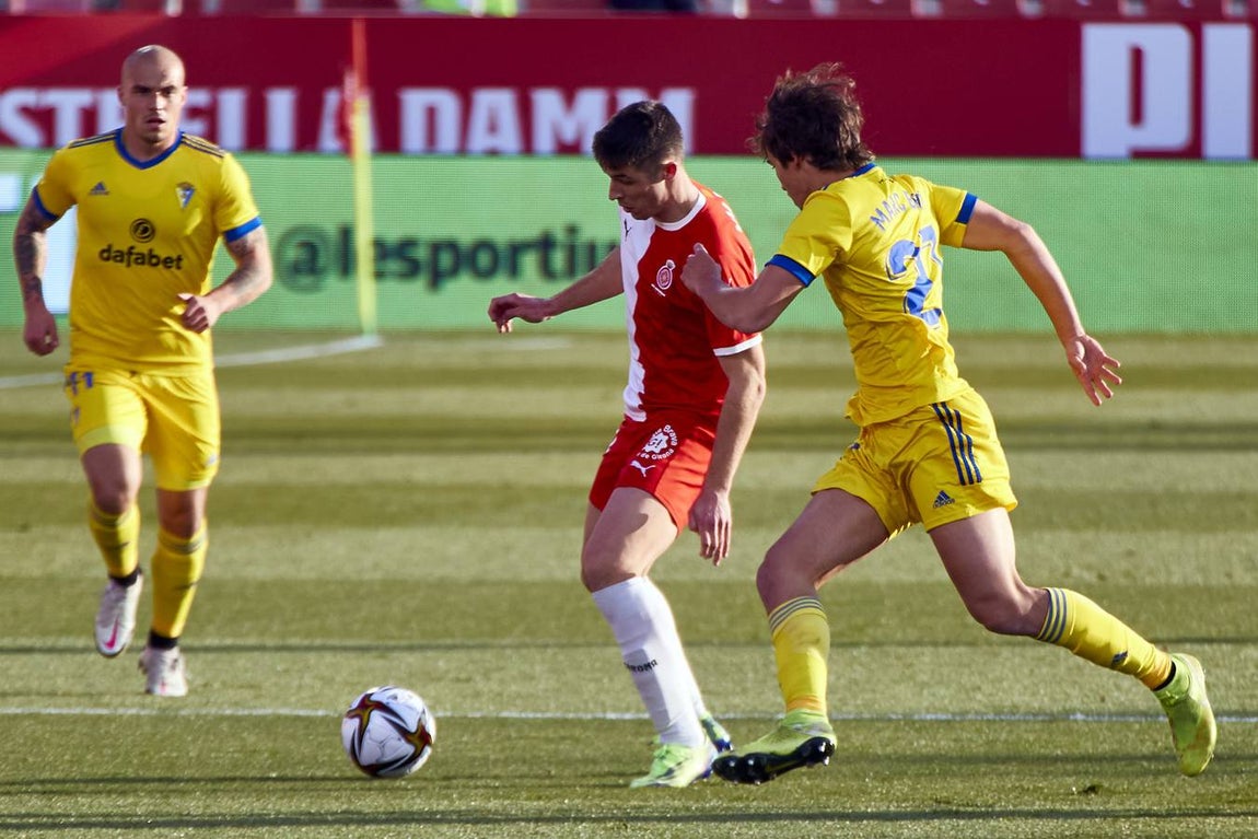 FOTOS: Las imágenes del Girona - Cádiz