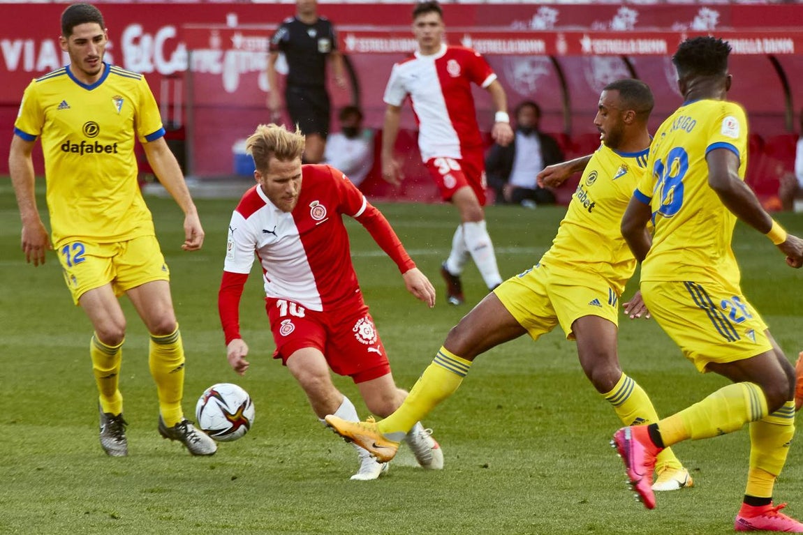 FOTOS: Las imágenes del Girona - Cádiz