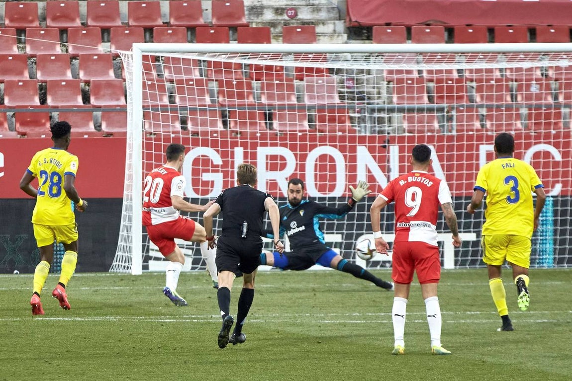 FOTOS: Las imágenes del Girona - Cádiz