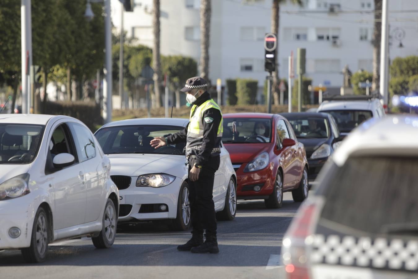 Control policial en San Fernando por el cierre perimetral