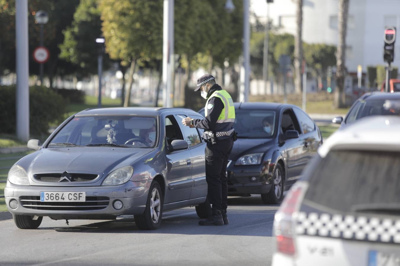 Control policial en San Fernando por el cierre perimetral