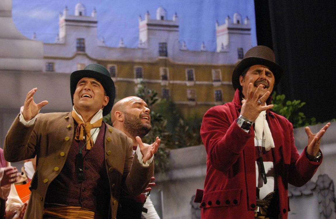 Los hijos de la libertad, de Antonio Martín; en la imagen, Faly Figuier y Perico Ramos