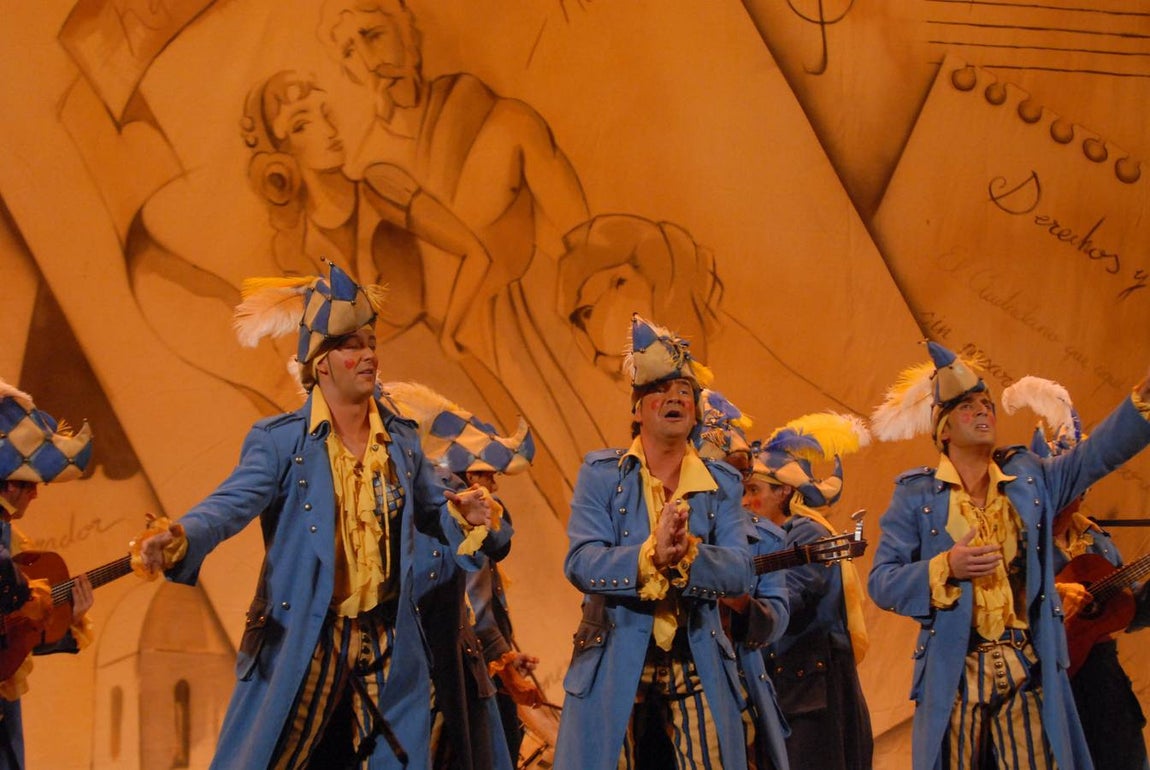 Araka la Kana y La república gaditana, de Tino Tovar y Subiela, pelearon por el primer puesto en el Concurso del Falla junto a La playa de los secretos