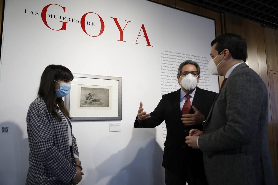 «Las mujeres de Goya» en la Fundación Cajasol de Córdoba, en imágenes
