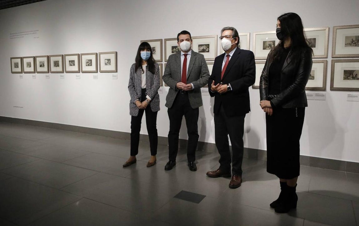 «Las mujeres de Goya» en la Fundación Cajasol de Córdoba, en imágenes