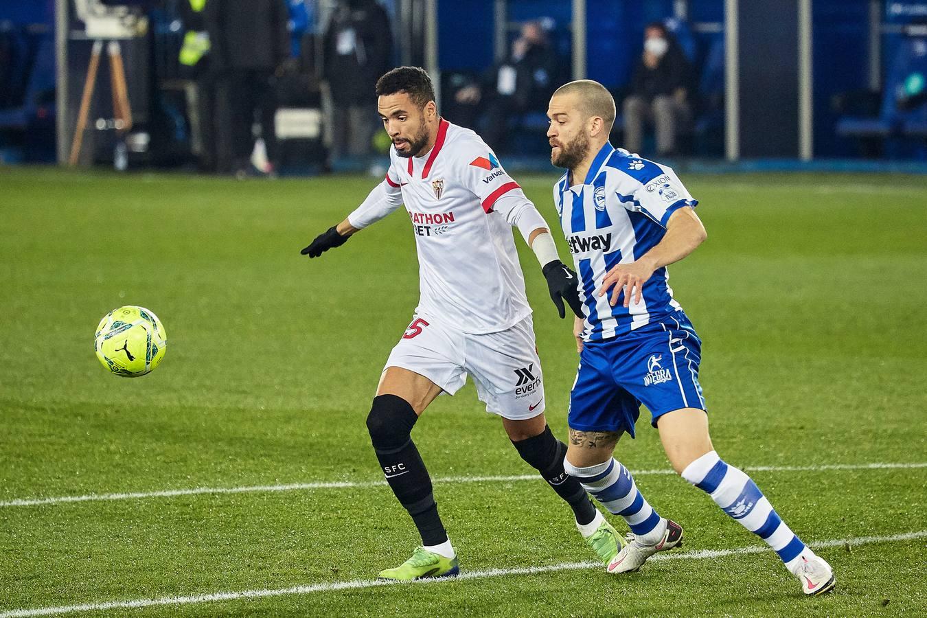 Las mejores imágenes del partido entre el Alavés y el Sevilla