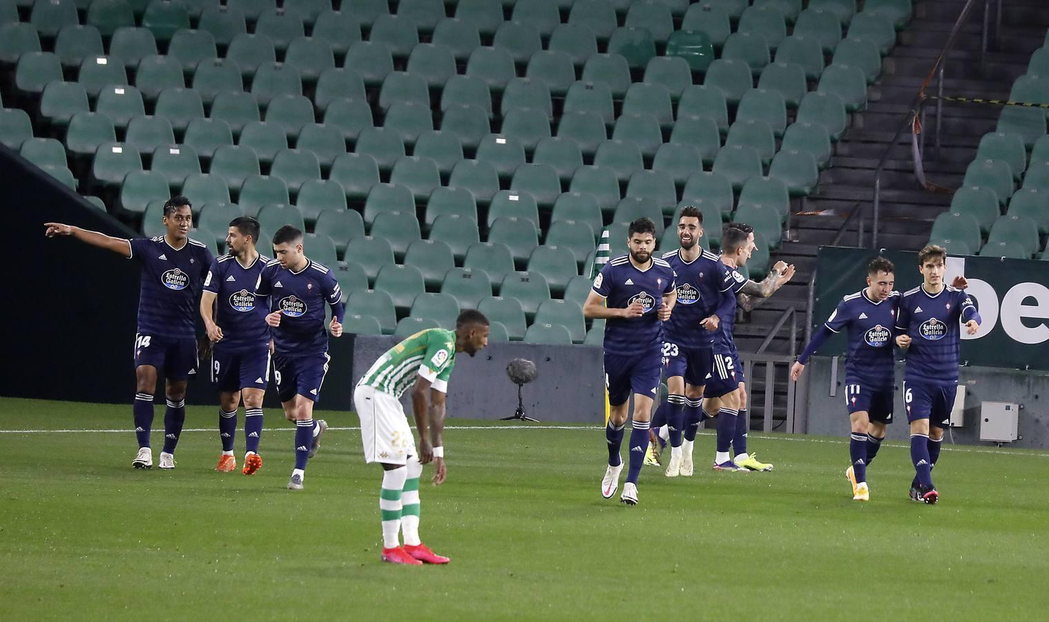 Las mejores imágenes del partido entre el Betis y el Celta