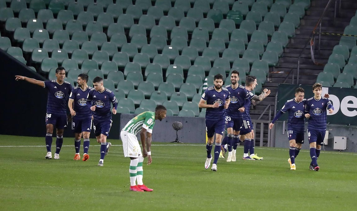 Las mejores imágenes del partido entre el Betis y el Celta