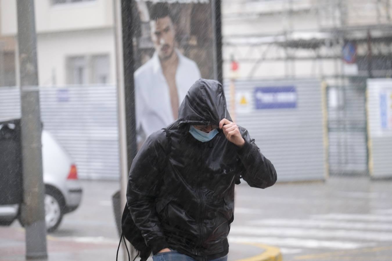 El temporal de lluvia en Cádiz, en imágenes