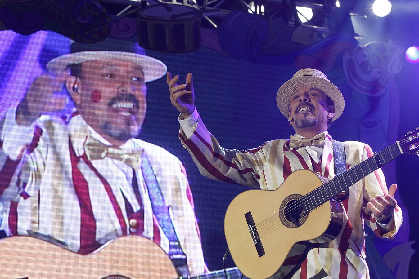 Javier Ruibal, pregonero del Carnaval de Cádiz 2009