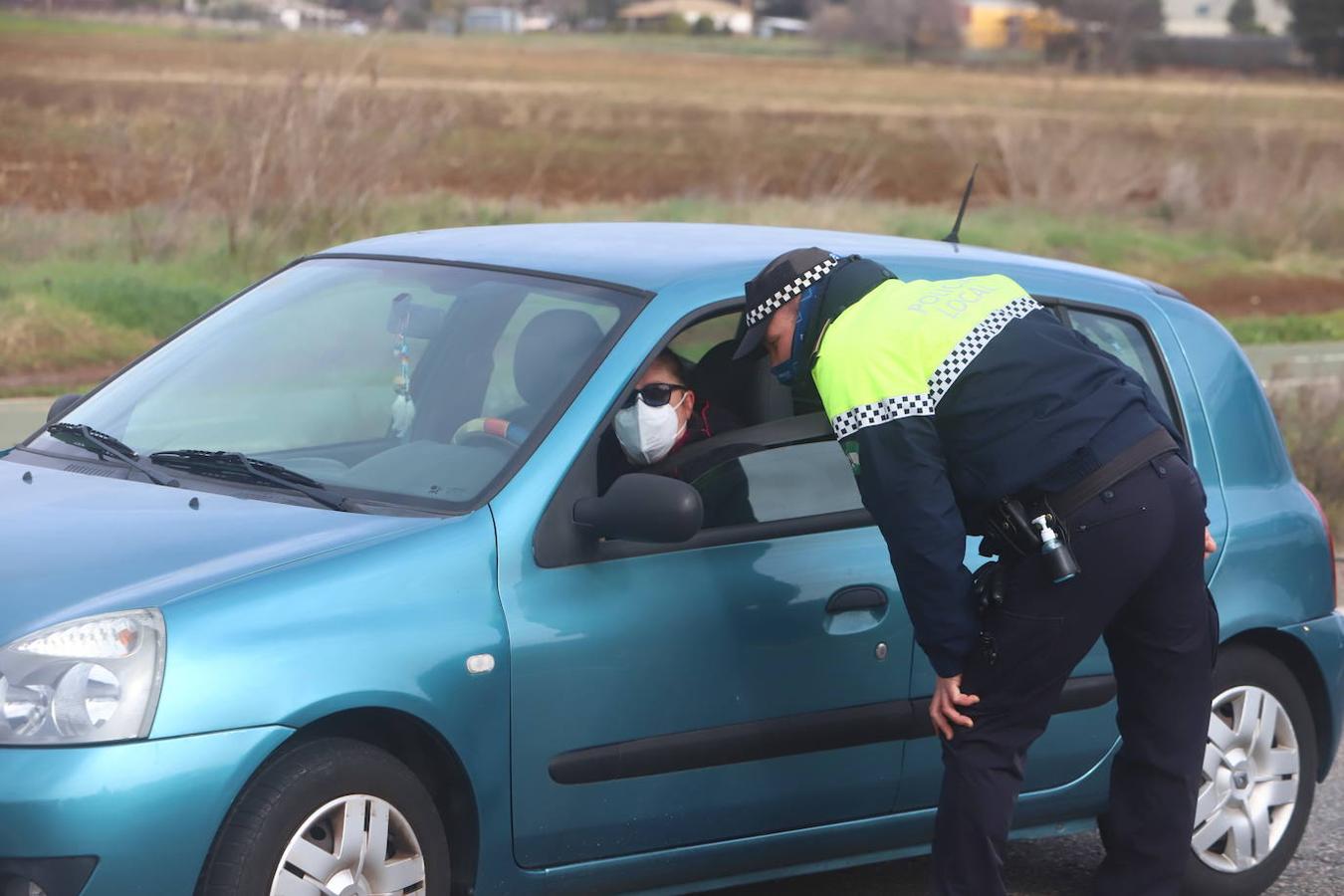 En imágenes, los controles perimetrales por las medidas Covid en Córdoba