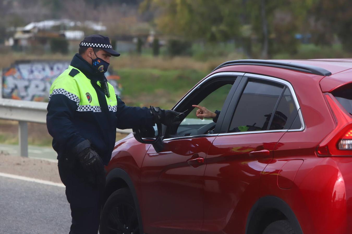 En imágenes, los controles perimetrales por las medidas Covid en Córdoba