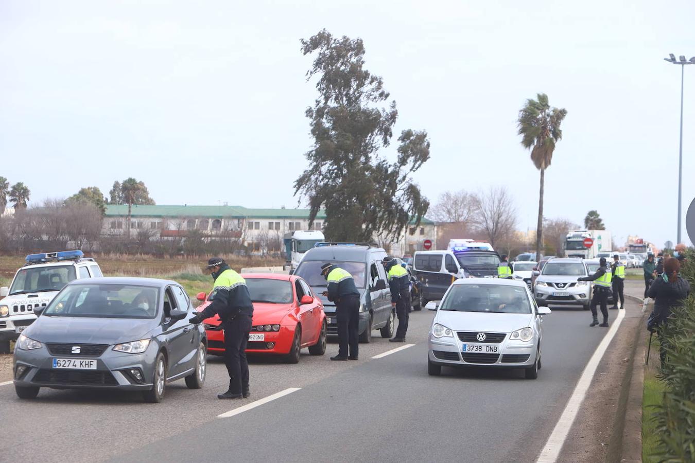 En imágenes, los controles perimetrales por las medidas Covid en Córdoba