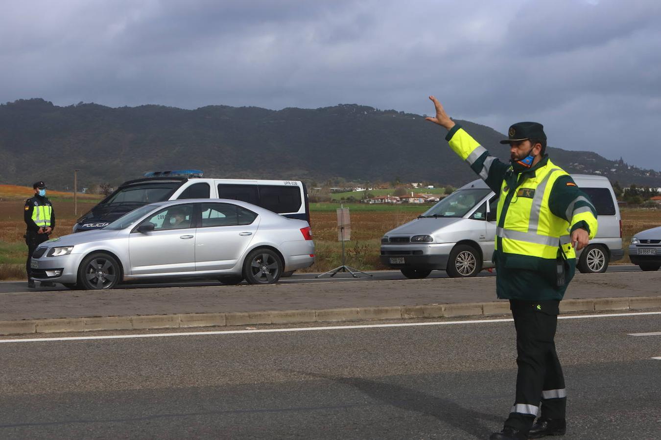 En imágenes, los controles perimetrales por las medidas Covid en Córdoba