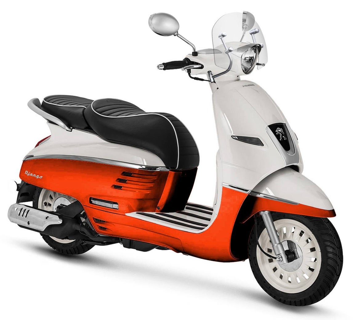 Toda la gama de colores de la Peugeot Django