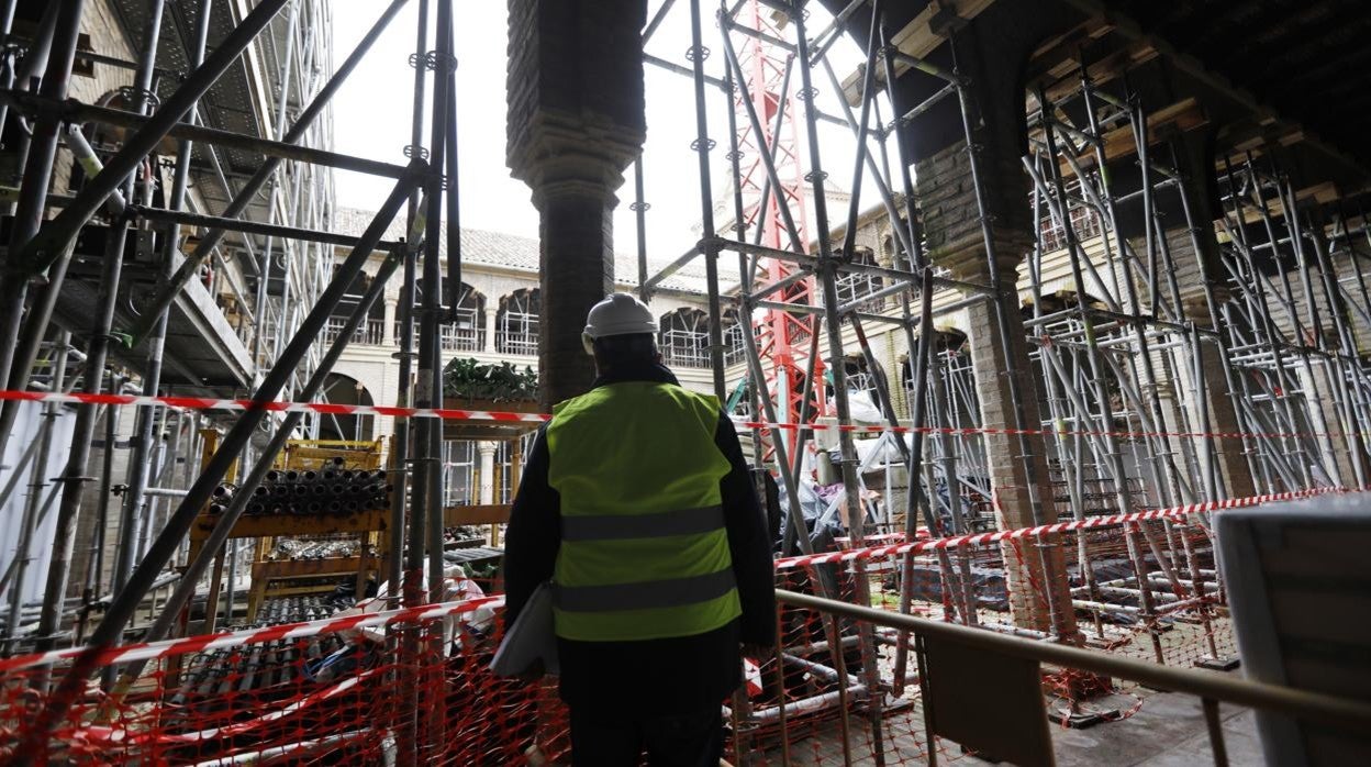 La segunda de las obras del Palacio de Congresos de Córdoba, en imágenes