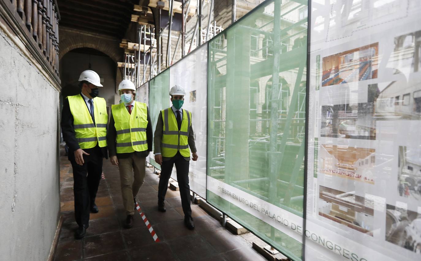 La segunda de las obras del Palacio de Congresos de Córdoba, en imágenes