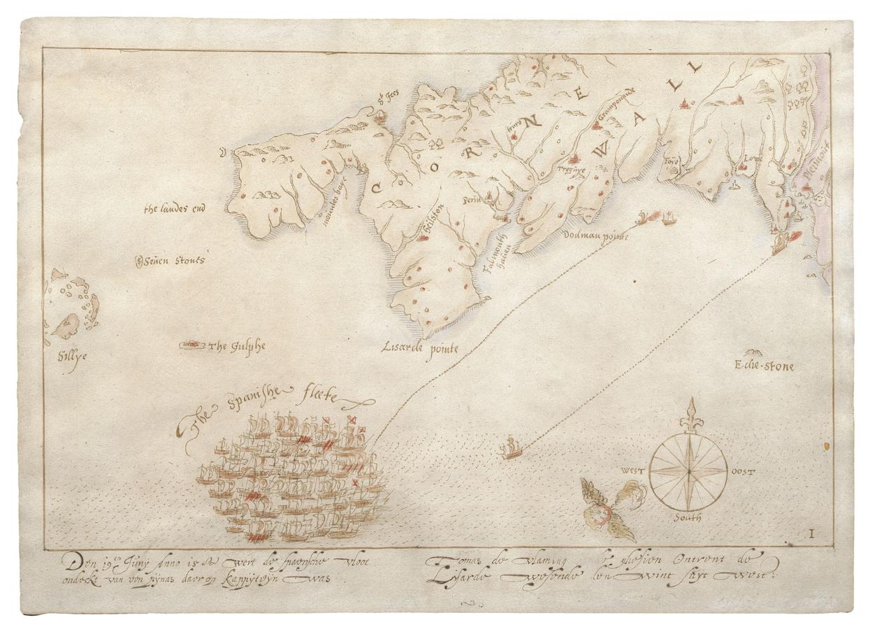 Los mapas están ahora en el Museo Nacional de la Marina Real británica, en Portsmouth. 