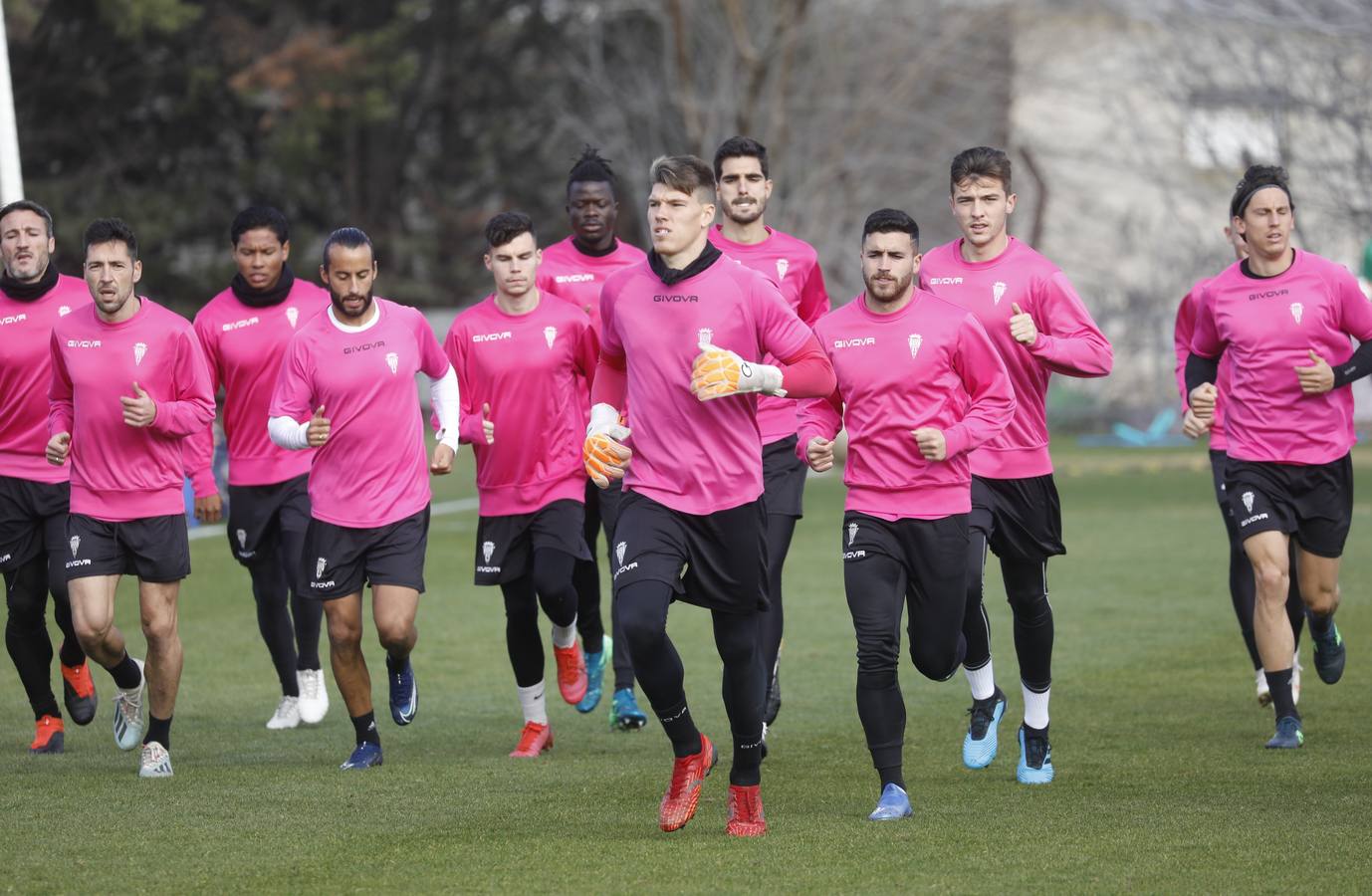 El entrenamiento del Córdoba CF, en imágenes