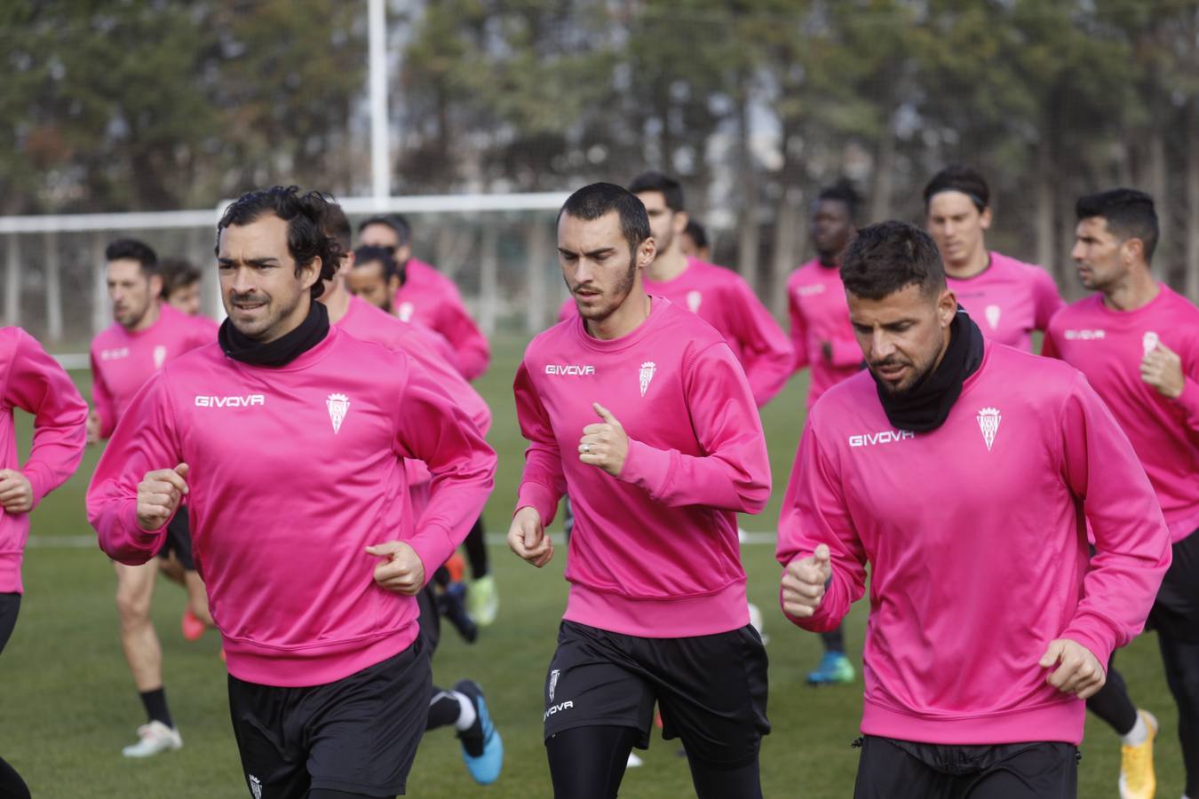 El entrenamiento del Córdoba CF, en imágenes