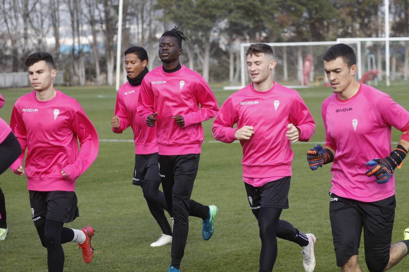 El entrenamiento del Córdoba CF, en imágenes