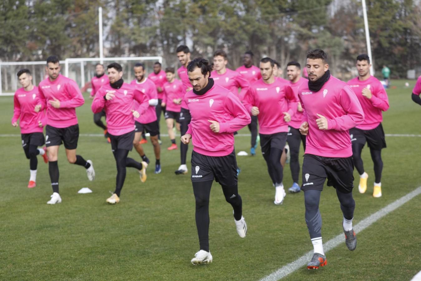 El entrenamiento del Córdoba CF, en imágenes