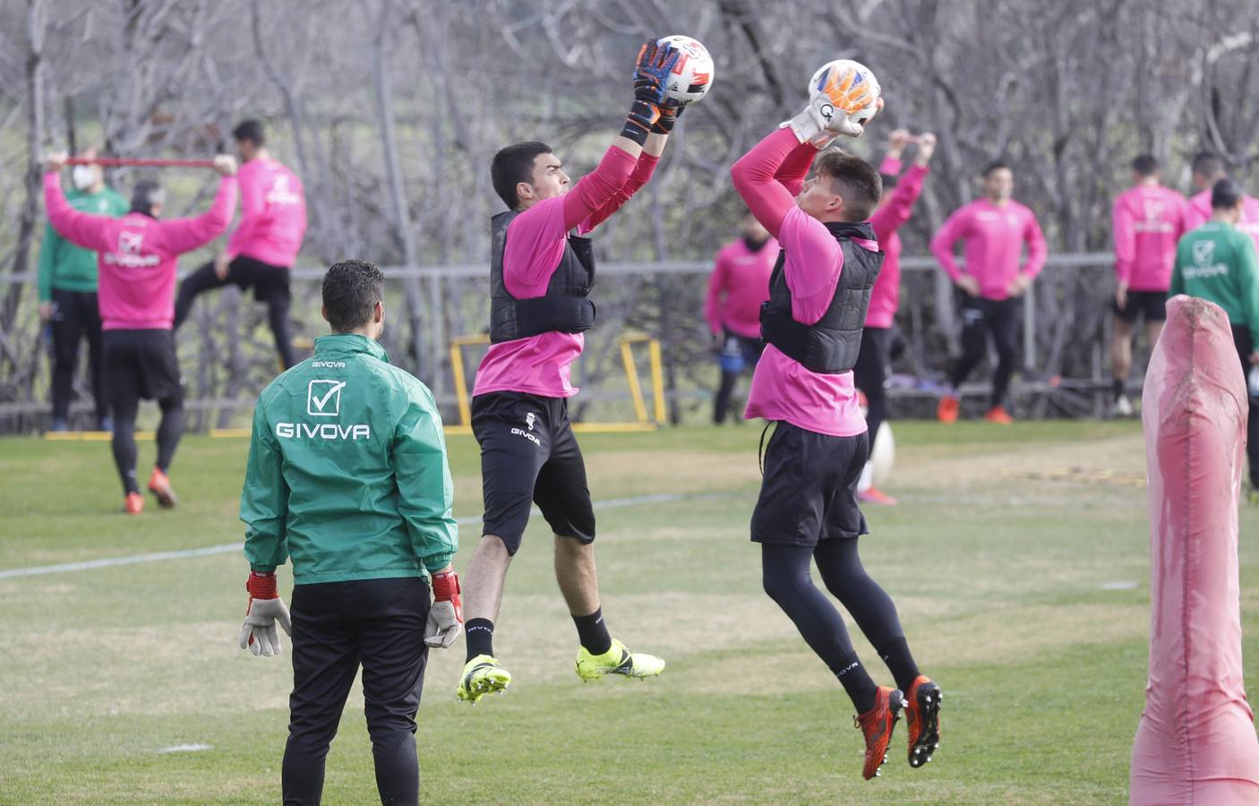 El entrenamiento del Córdoba CF, en imágenes