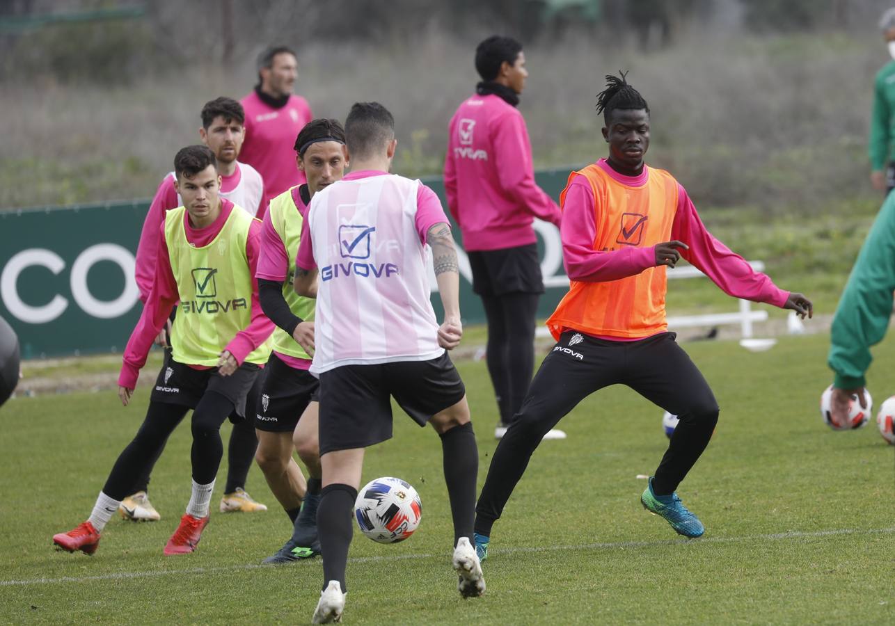 El entrenamiento del Córdoba CF, en imágenes