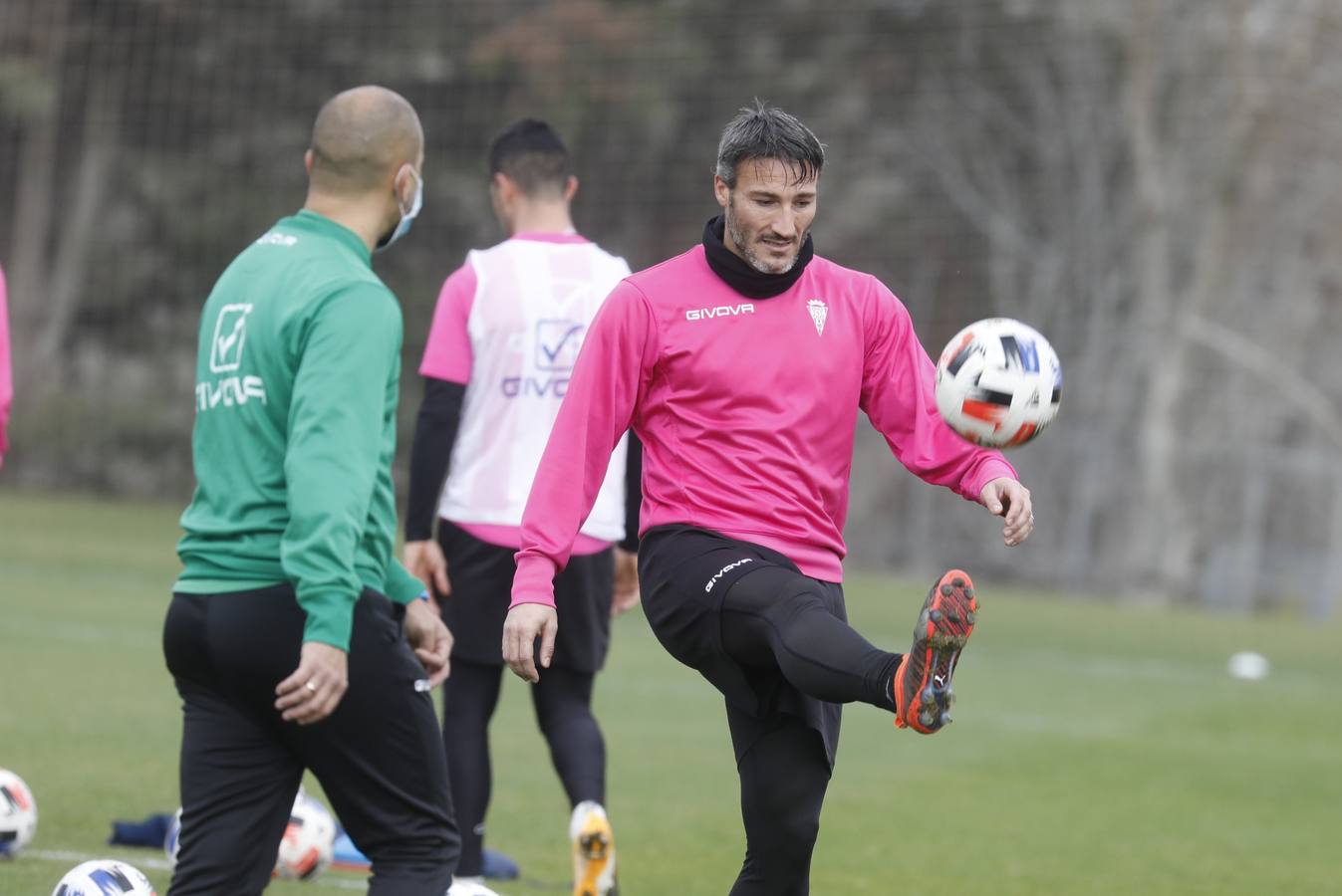 El entrenamiento del Córdoba CF, en imágenes