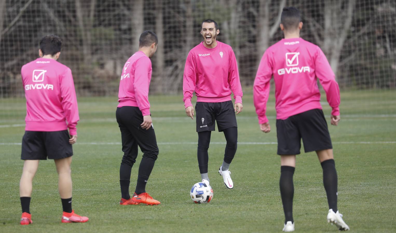 El entrenamiento del Córdoba CF, en imágenes