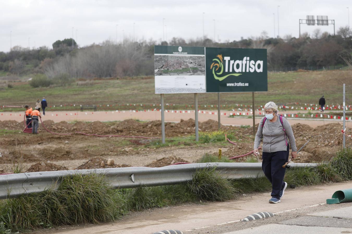 Los trabajos del Parque de Levante, en imágenes