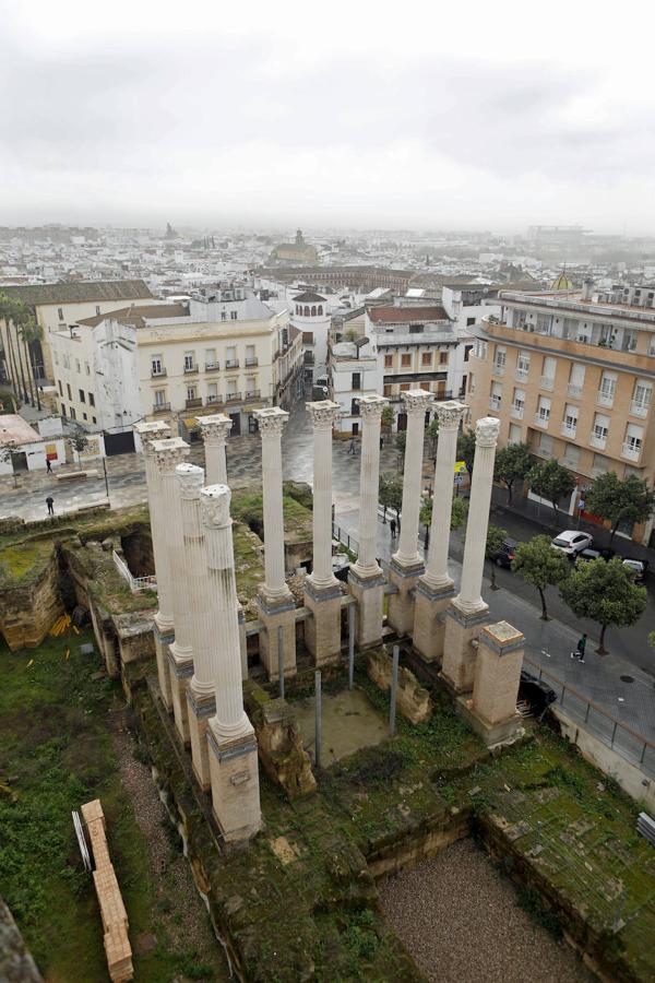 El abandono del Templo Romano, en imágenes