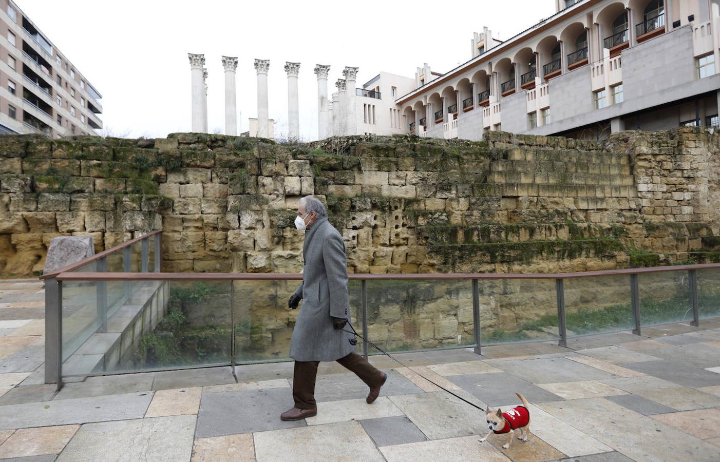 El abandono del Templo Romano, en imágenes