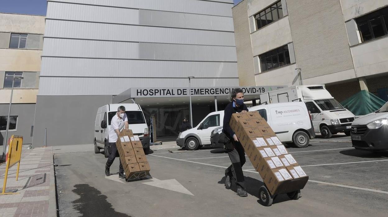 El antiguo Hospital Militar, listo para recibir pacientes con coronavirus