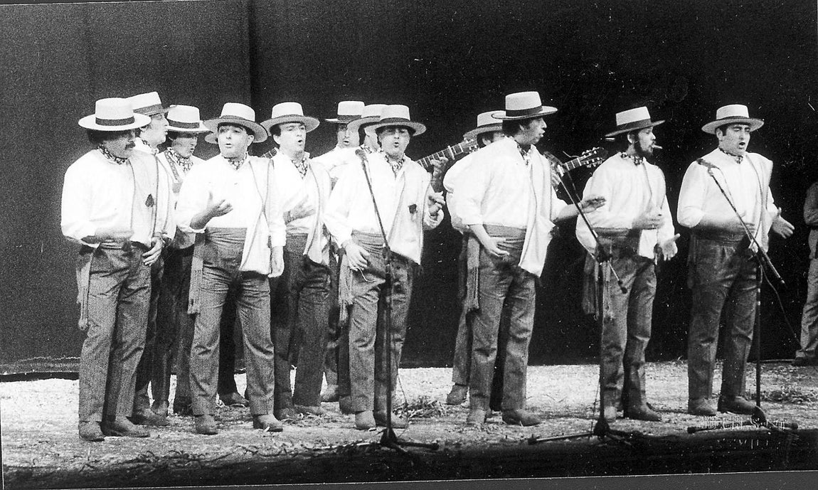 'Agua clara', comparsa de Antonio Martín (1983)