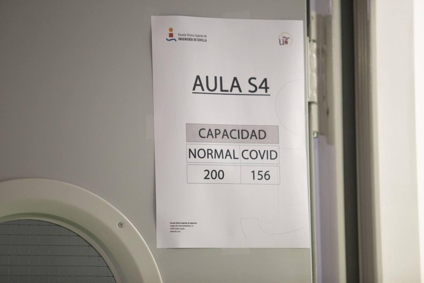 Comienzan los exámenes presenciales en la Universidad de Sevilla