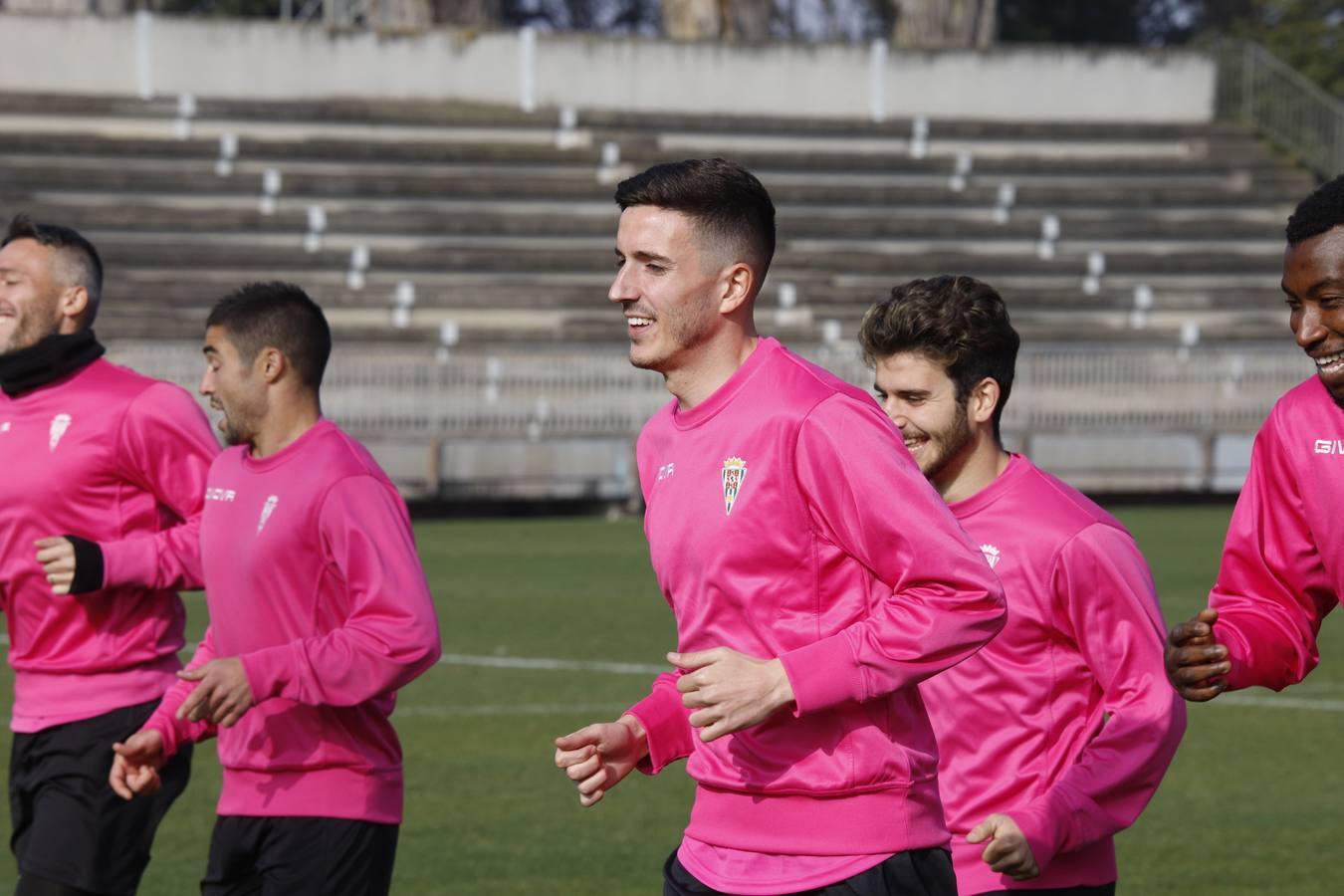 El primer entrenamiento de Alberto Ródenas con el Córdoba CF, en imágenes