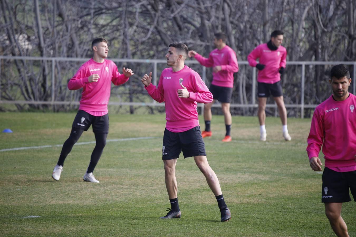 El primer entrenamiento de Alberto Ródenas con el Córdoba CF, en imágenes