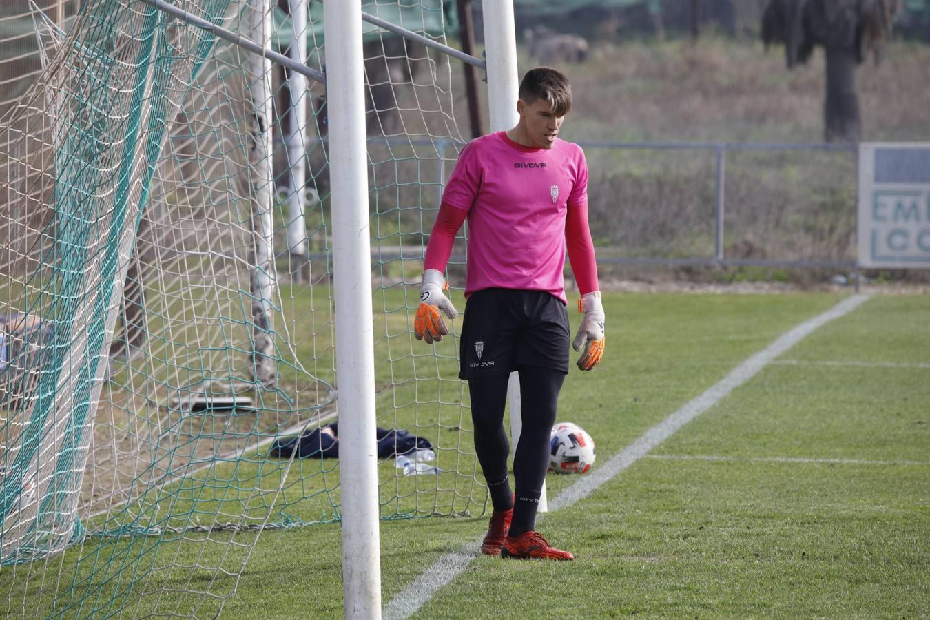 El primer entrenamiento de Alberto Ródenas con el Córdoba CF, en imágenes