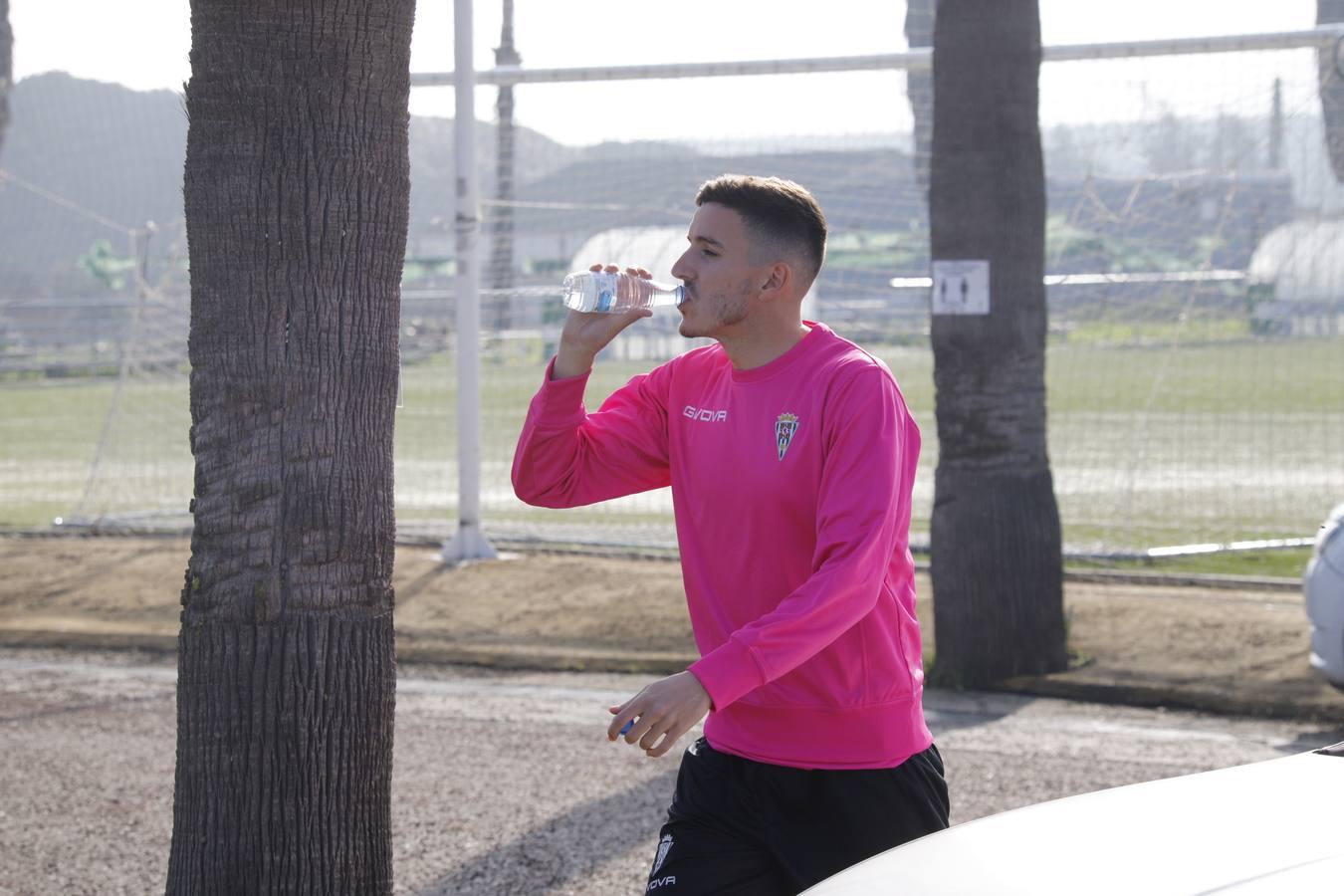 El primer entrenamiento de Alberto Ródenas con el Córdoba CF, en imágenes