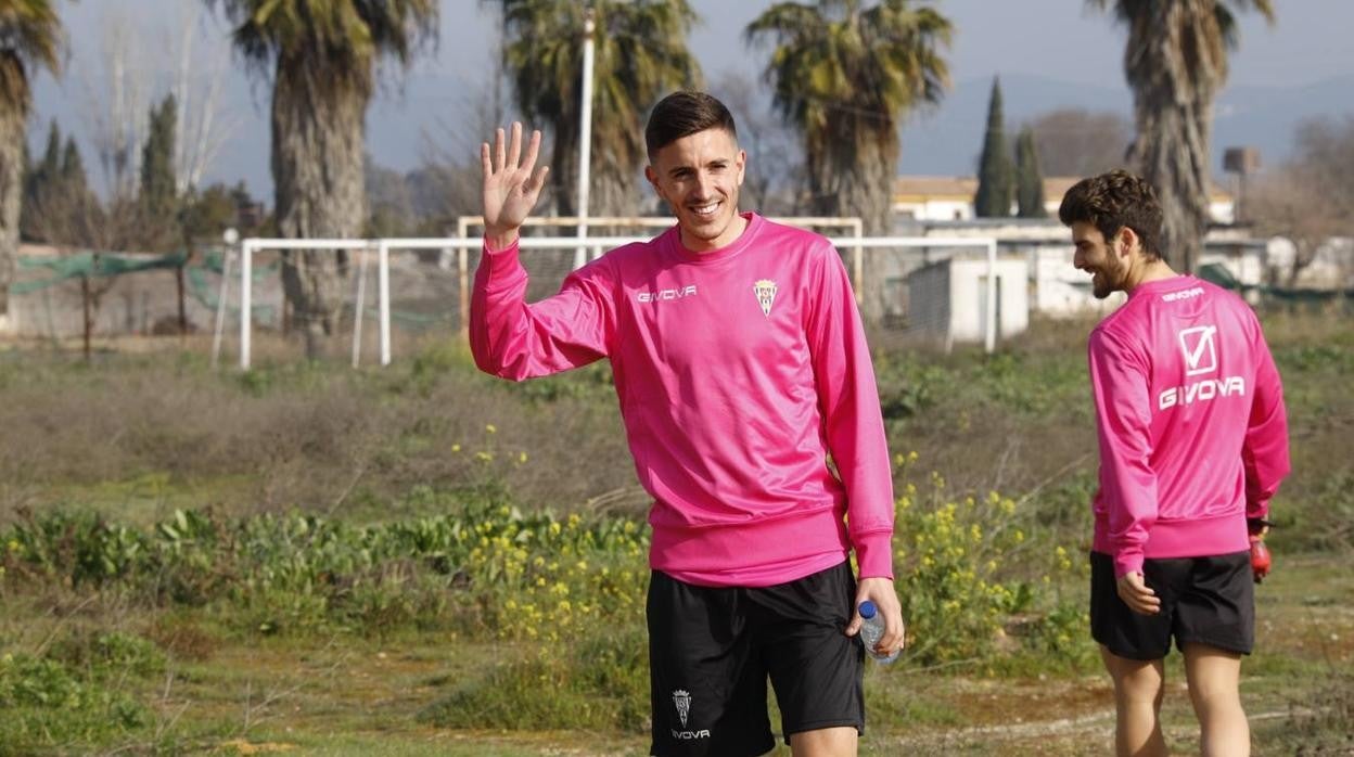 El primer entrenamiento de Alberto Ródenas con el Córdoba CF, en imágenes