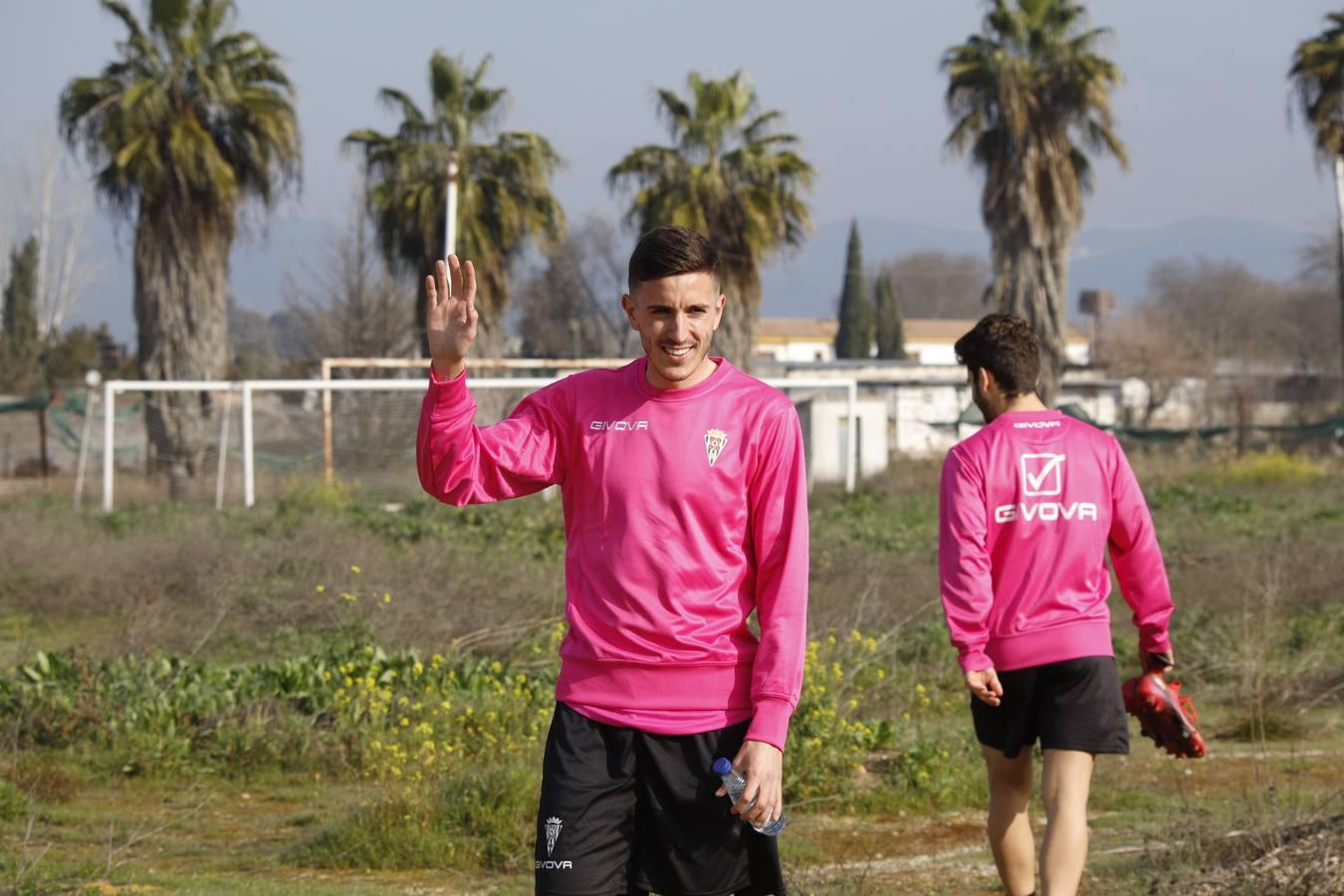 El primer entrenamiento de Alberto Ródenas con el Córdoba CF, en imágenes