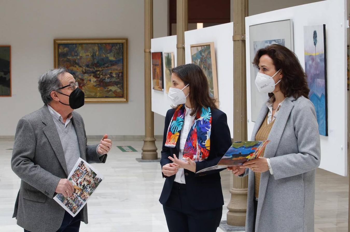 La muestra de la Escuela Libre de Artes de Priego en Córdoba, en imágenes