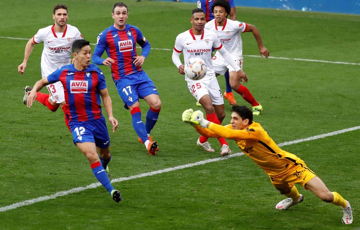 Partido Eibar-Sevilla de LaLiga Santander