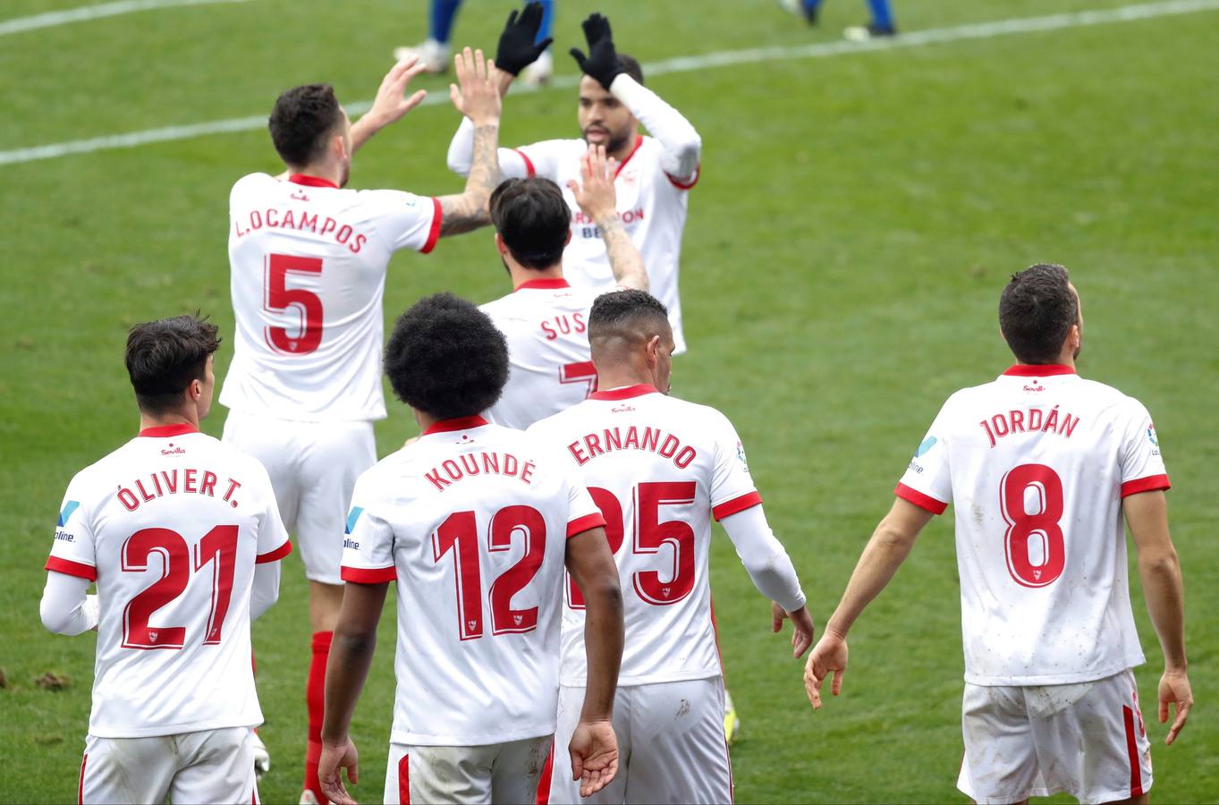 Partido Eibar-Sevilla de LaLiga Santander