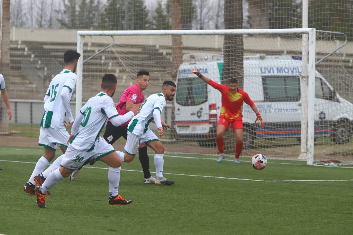 En imágenes, el Córdoba B - Ciudad de Lucena