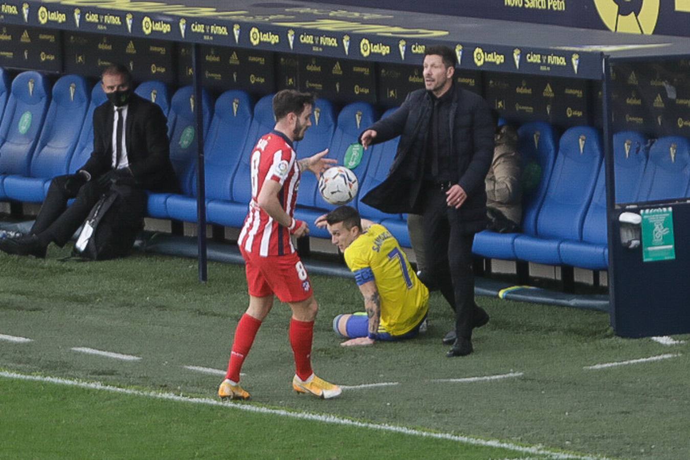 FOTOS: Las imágenes del Cádiz - Atlético