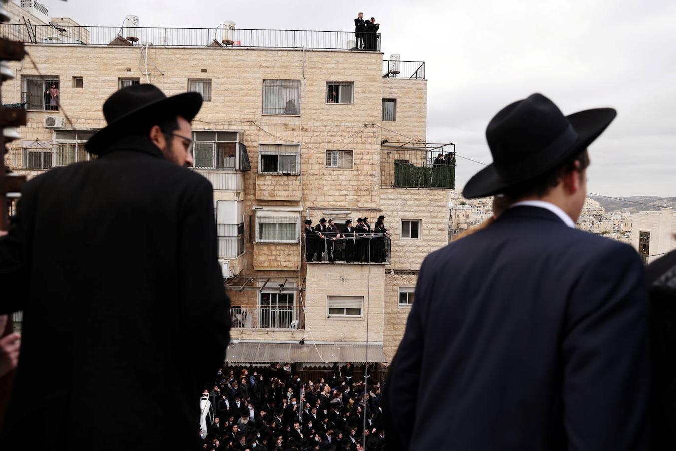 Los funerales se celebraron el domingo en Jerusalén. 