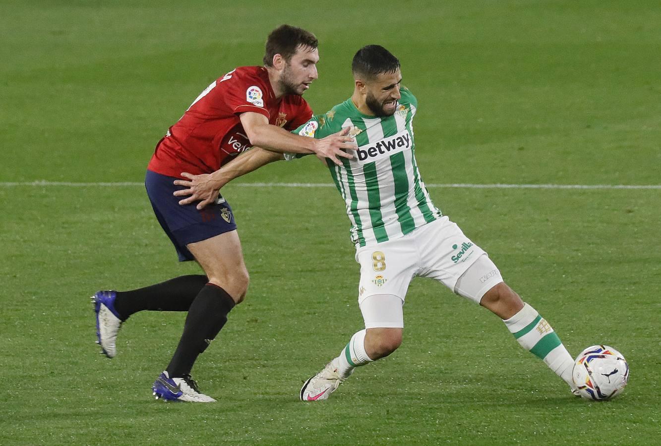 Las mejores imágenes del partido entre  Betis y Osasuna